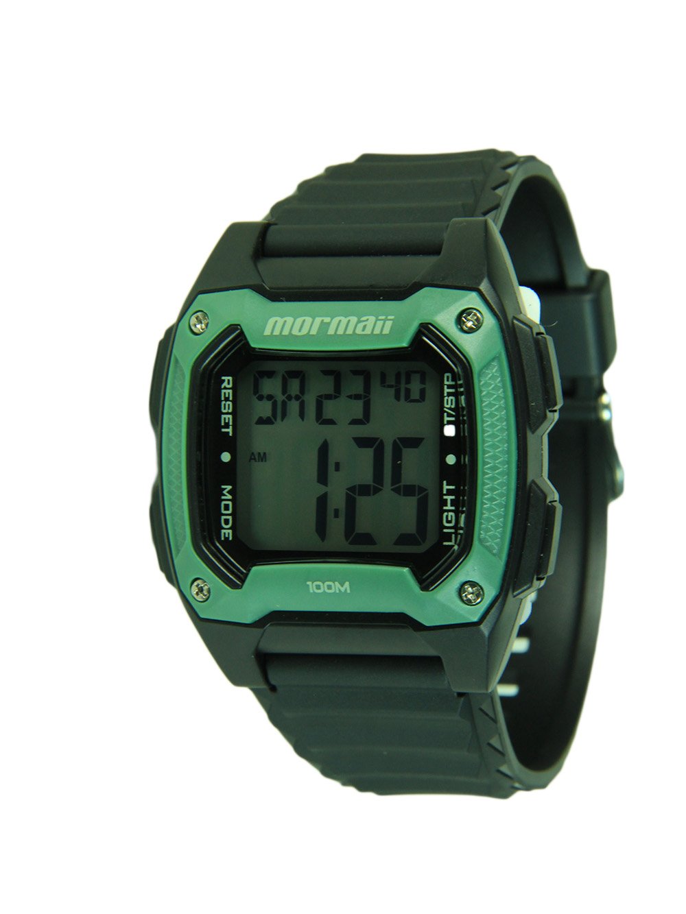 Relógio Mormaii Wave MOY1516/8L - Masculino Prata Pulseira Polímero