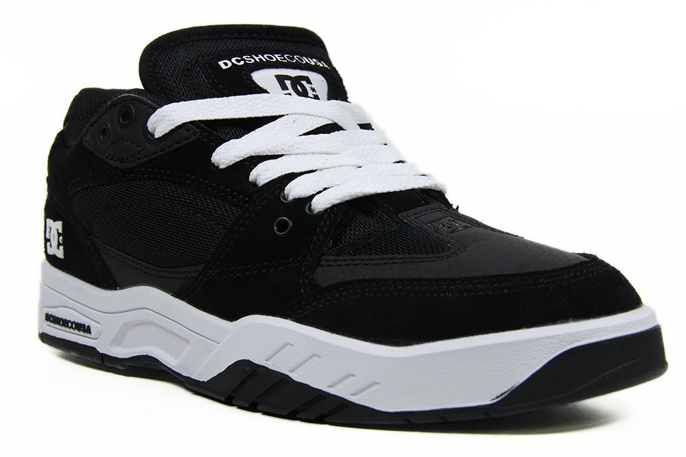 Tênis DC Maswell Masculino - Skate E Casual - Preto Tamanho 11