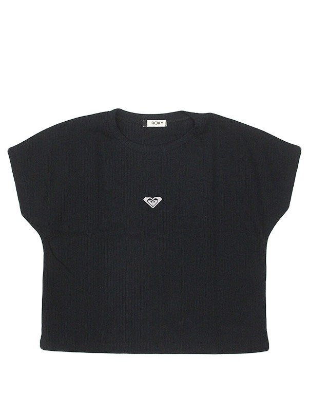Blusinha cropped feminina Roxy Time For Tee Manga Ciurta Estampada