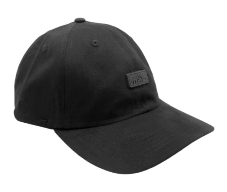 Boné Aba Curva Wats Six Panel Allblack Tag - Preto