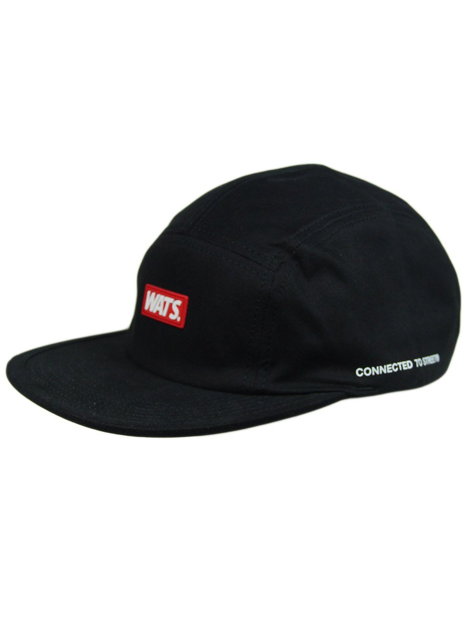 Boné Aba Reta Wats 5 Panel Tag - Preto