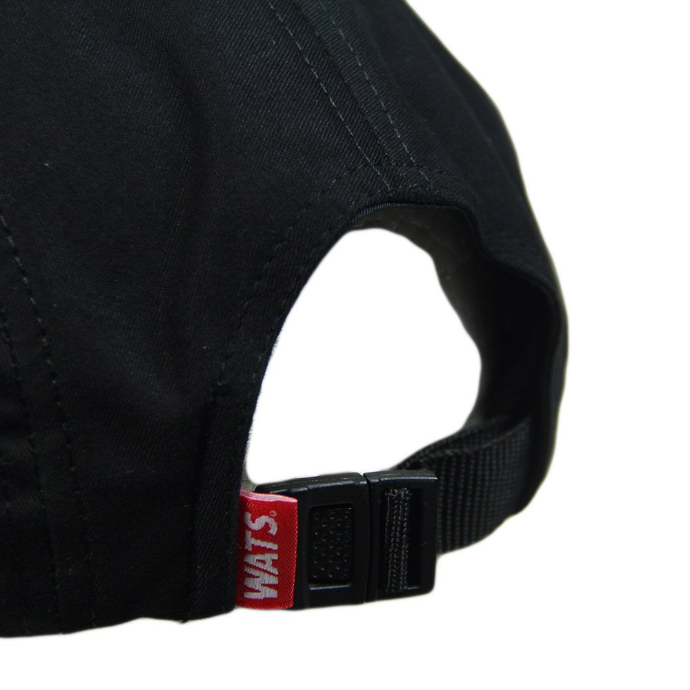 Boné Aba Reta Wats 5 Panel Tag - Preto