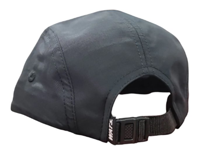 Boné Aba Reta Wats Five Panel Ziper Tag - Preto