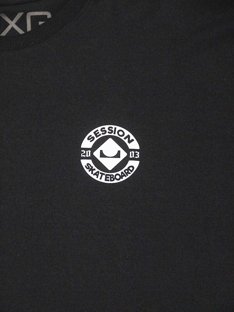 Session Store Camiseta Big Masculina Session Mini Logo Manga Curta Estampada - Preto ...