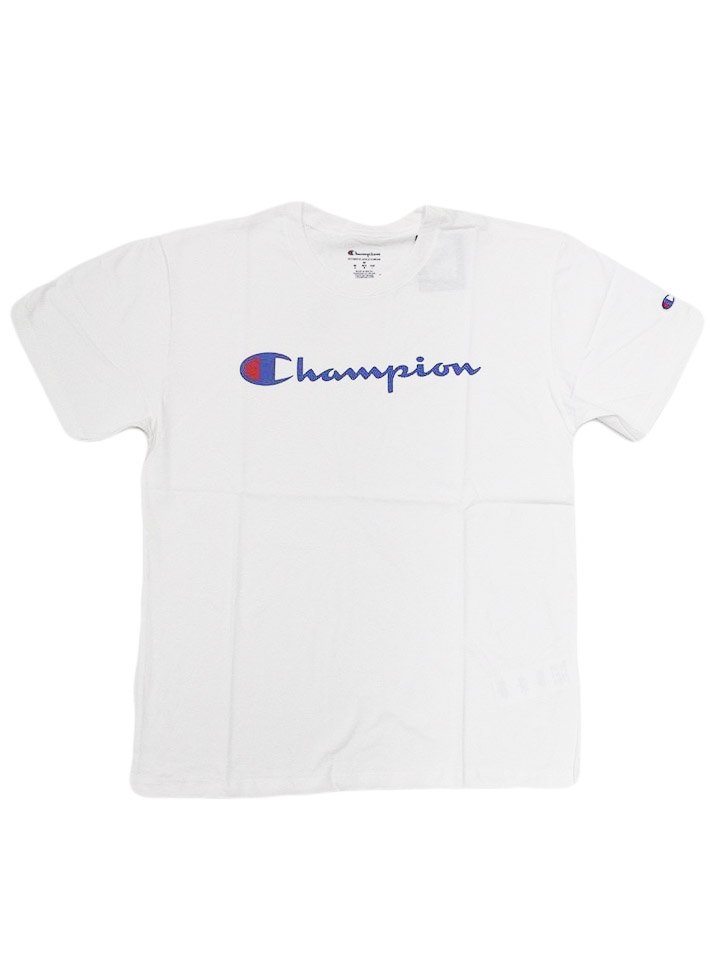 Camiseta Champion Manga Curta Scrip Logo Ink - Kapiva Calçados