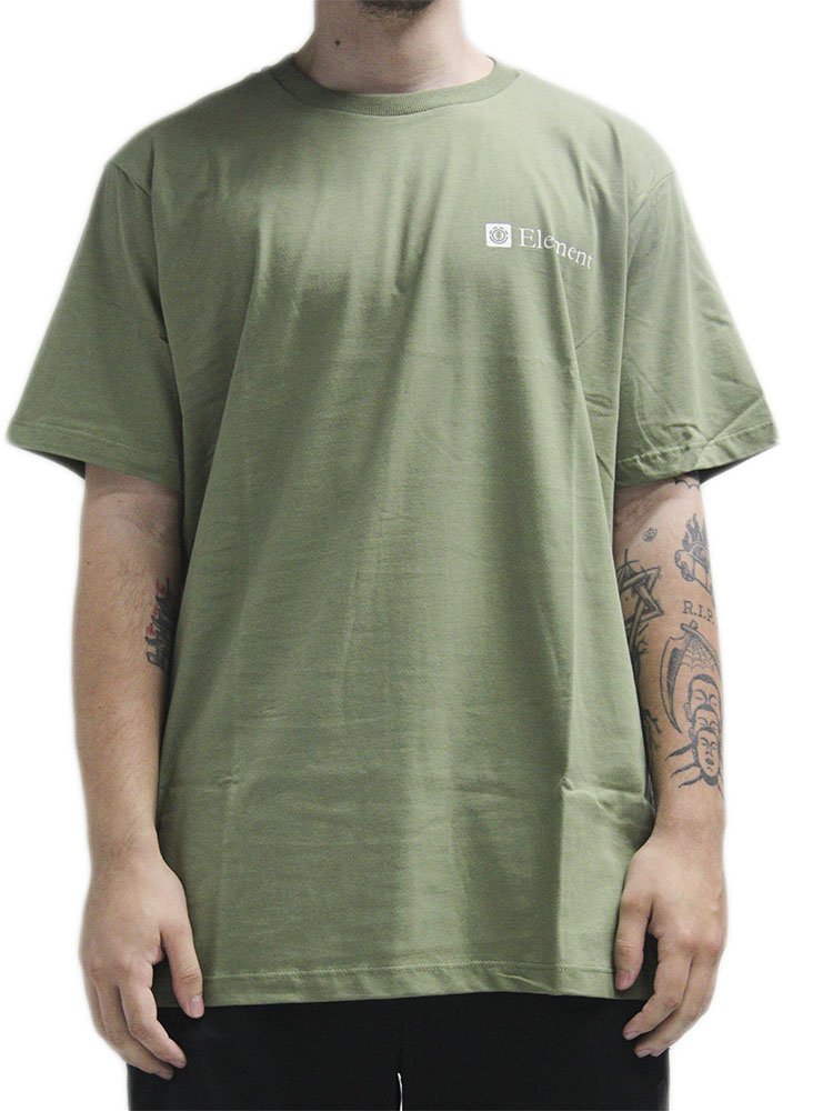 【激安大特価！】 Camiseta Masculina Element Classic Smokey Manga Curta スマホアクセサリー