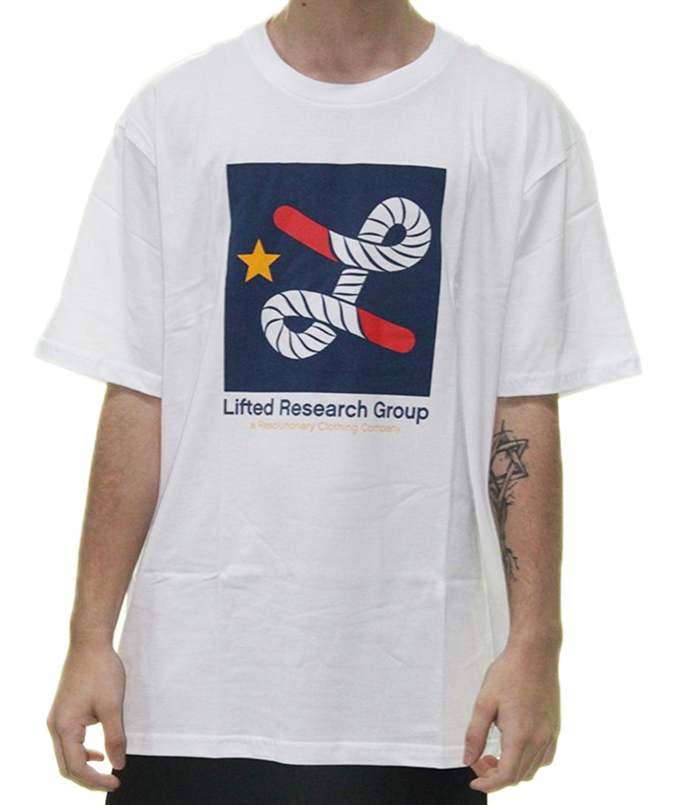 Camiseta Masculina Independent Bar Logo Manga Curta Estampada - Branco -  Home