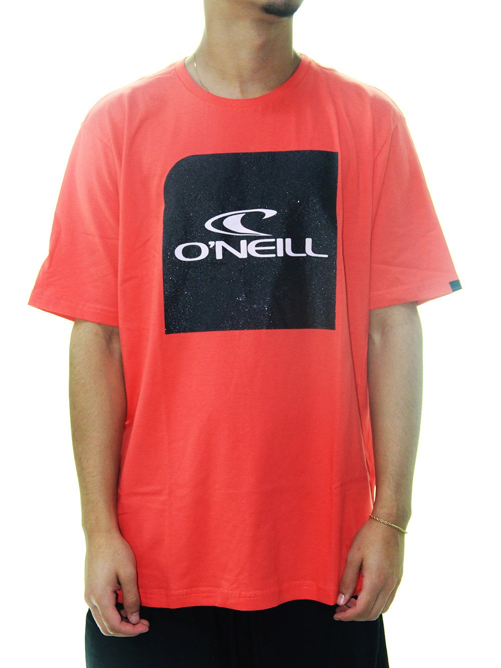 Camiseta Masculina Oneil Manga Curta Estampada - Vermelho - Home