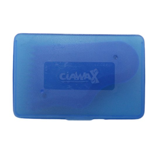 Porta Parafina Ciawax Com Raspador - Azul