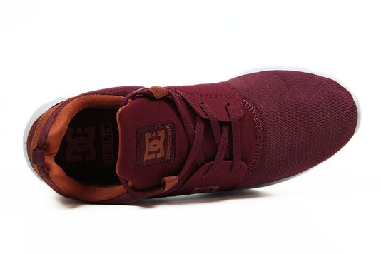Tênis Masculino DC Heathrow - Maroon