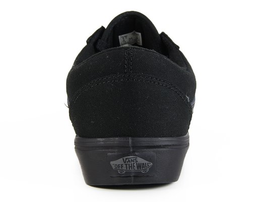 Tênis Feminino Vans Old Skool Lite (Suede/Canvas) - Black/Black