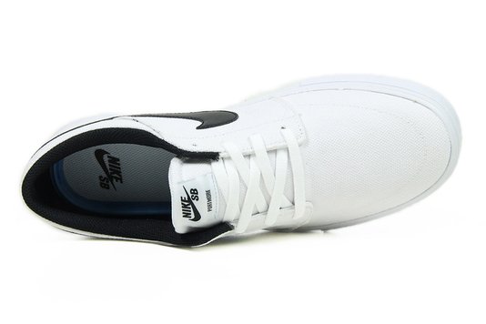 Tênis Masculino Nike SB Portmore II Solar - White/Black