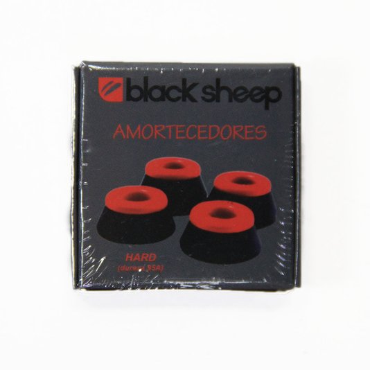 Amortecedor para Skate Black Sheep Medium 90A- Preto/Vermelho