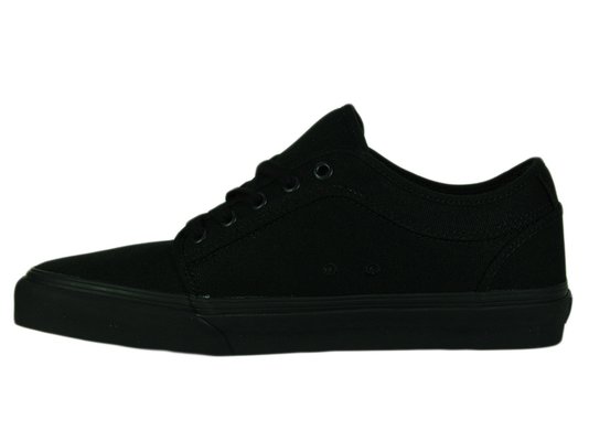 Tênis Masculino Vans Chukka Low Blackout Cabedal em Lona - Black/Black