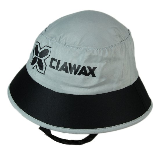 Chpéu de Surf Ciawax Com Fecho - Cinza/Preto