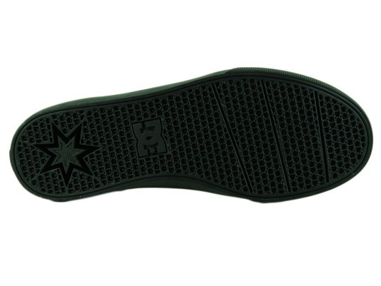 Tênis Feminino DC Trase TX Cabedal em Lona - Black/Black