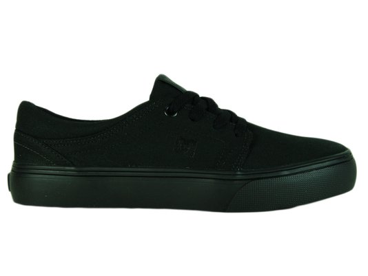 Tênis Feminino DC Trase TX Cabedal em Lona - Black/Black