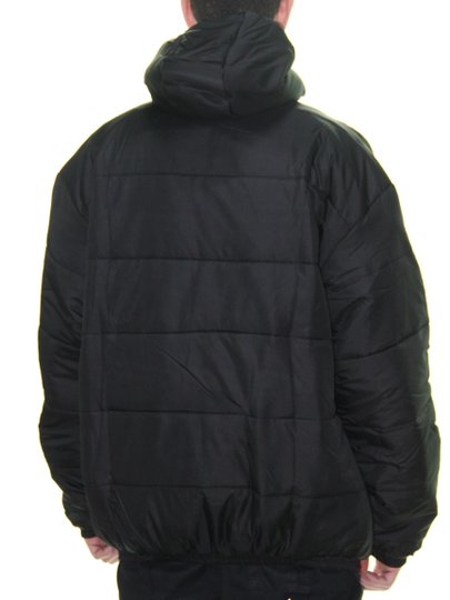 Jaqueta High Company Windbreaker Black Manga Longa Estampada - Preto