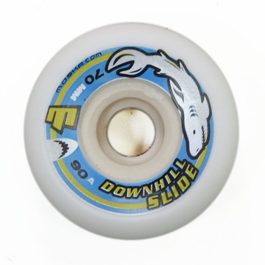 Roda Longboard Moska Long 70mm - Branco