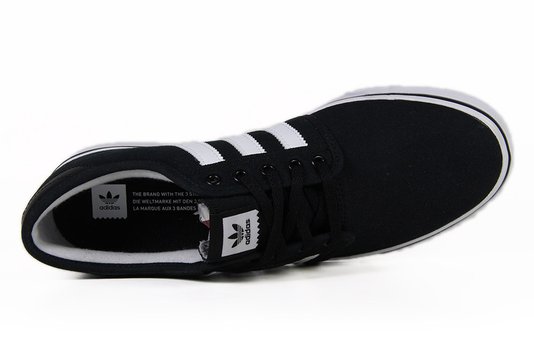 Tênis Masculino Adidas Seeley - Black/White