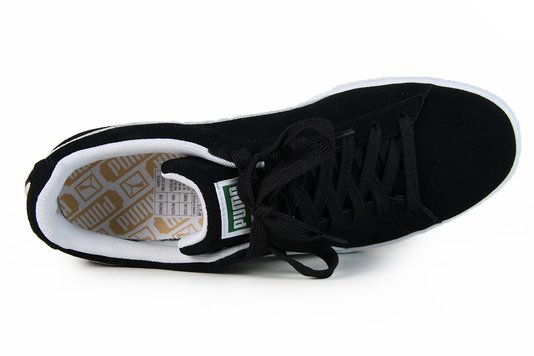 Tênis Masculino Puma Suede Classic - Black/White