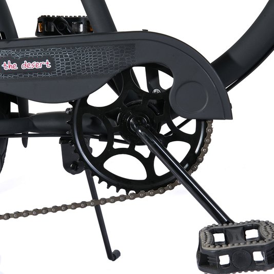 Bicicleta Psycle Naja 7 Marchas - Preto/Vermelho