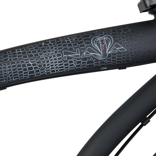 Bicicleta Psycle Naja 7 Marchas - Preto/Vermelho