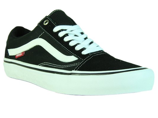 Tênis Masculino Vans Old Skool Pro - Black/White