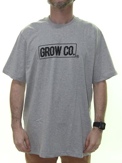 Camiseta Masculina Grow Grow Co. Manga Curta - Preto