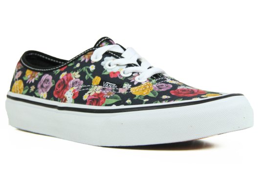 Tênis Feminino Vans Authentic Lux - Floral/Black