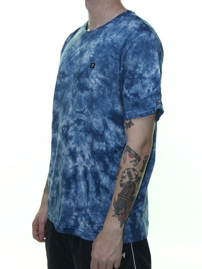 Camiseta Masculina Juicy Light Manga Curta - Azul/Tie Dye