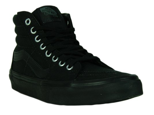 Tênis Feminino Vans Sk8 Hi Mono Cano Longo - Black/Black