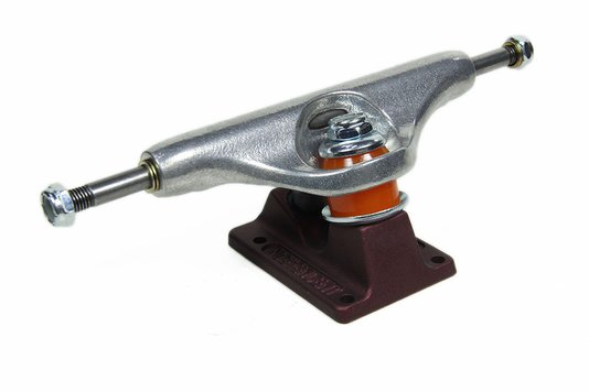 Truck Skateboard Independent Stage 11 Hollow Baker 139mm - Burgundy/Silver