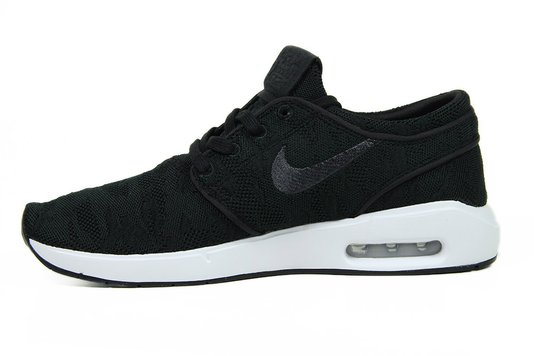 Tênis Masculino Nike Stefan Janoski Air Max - Black/White