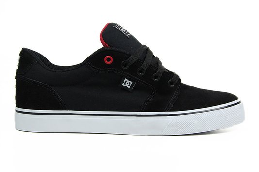 Tênis Masculino DC Anvil Tiago Lemos - Black/White