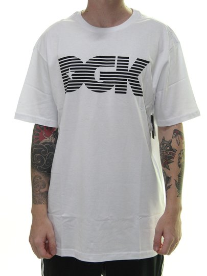 Camiseta Masculina DGK Levels Manga Curta XXG - Branco