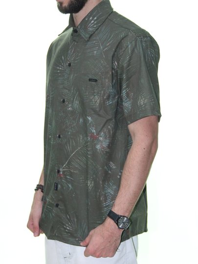 Camisa Masculina VLCS Genuine Manga Curta - Verde