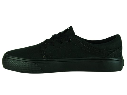 Tênis Feminino DC Trase TX Cabedal em Lona - Black/Black