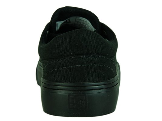 Tênis Feminino DC Trase TX Cabedal em Lona - Black/Black