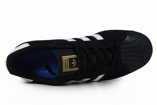 Tênis Masculino Adidas Superstar Vulc ADV - Black/White