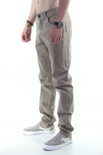 Calça Masculina Juicy Basic Sarja - Khaki