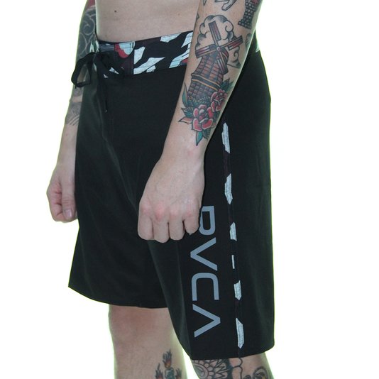 Bermuda Masculina RVCA Outlook Truck - Preto