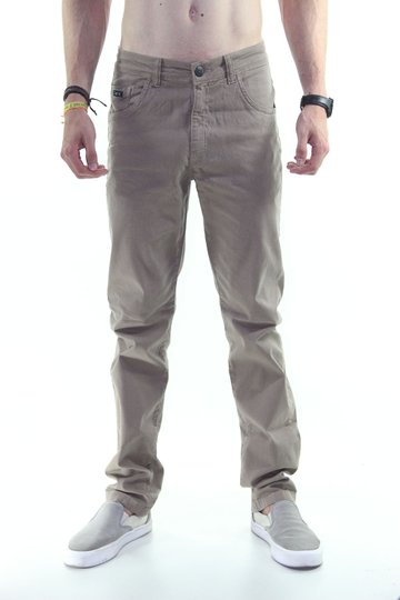 Calça Masculina Juicy Basic Sarja - Khaki