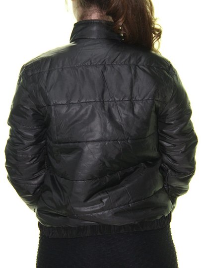 Jaqueta Feminina Riukiu Puffer Quebra Vento - Preto