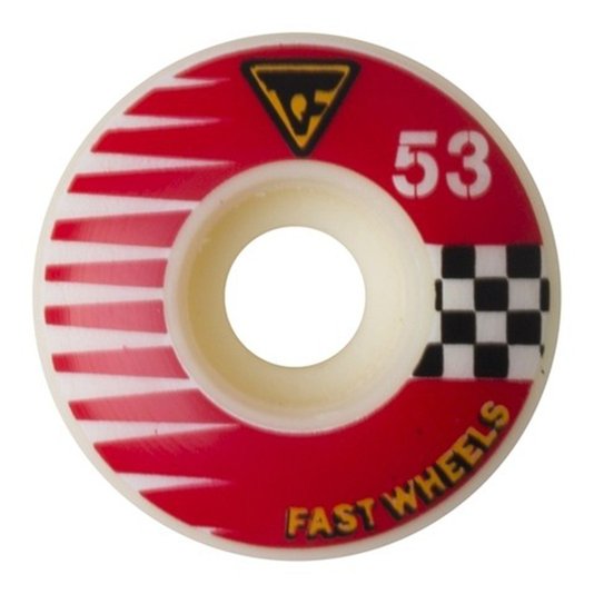 Roda Fast Skate 53mm 100A Vermelho