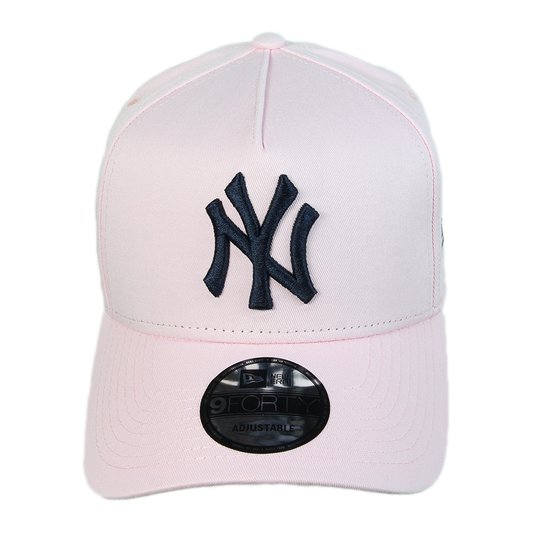 Boné Masculino New Era Veranito Snap Back Aba Curva - Rosa