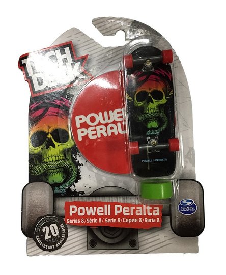 Skate de Dedo Tech Deck Powell Peralta Caveira Fingerboard 96mm Serie 8 Skateboard