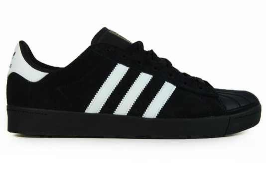 Tênis Masculino Adidas Superstar Vulc ADV - Black/White