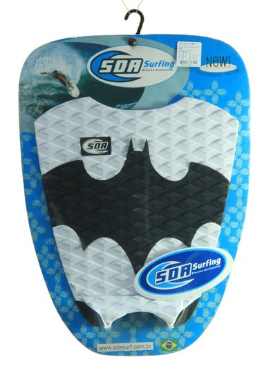 Deck para Pracha de Surf SDA Fresado Batman - Preto/Branco