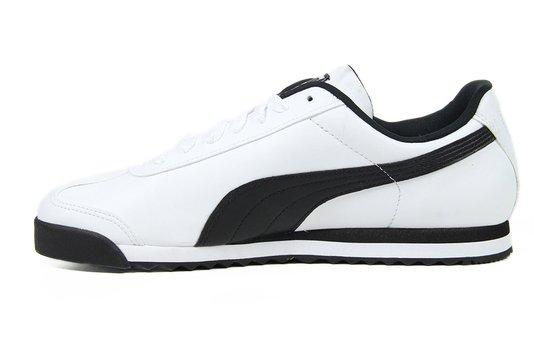 Tênis Masculino Puma Roma Basic - White/Black